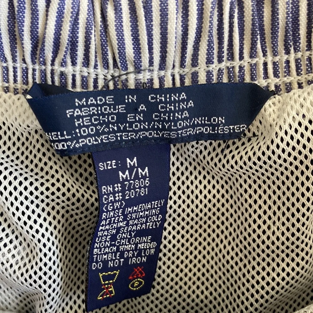 Tommy Hilfiger Vintage 90s Big Flag Swim Shorts size M